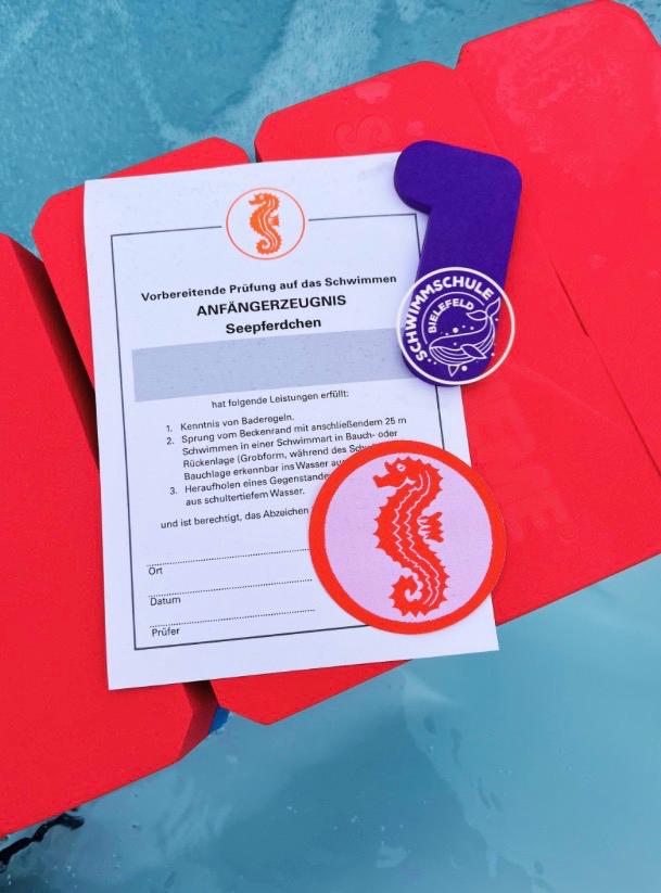 Seepferdchen Schwimmkurs Schwimmschule Bielefeld